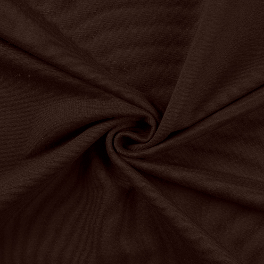 Frenchterry Dark Chocolate