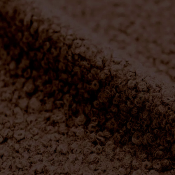 Curly Teddy Chocoladebruin
