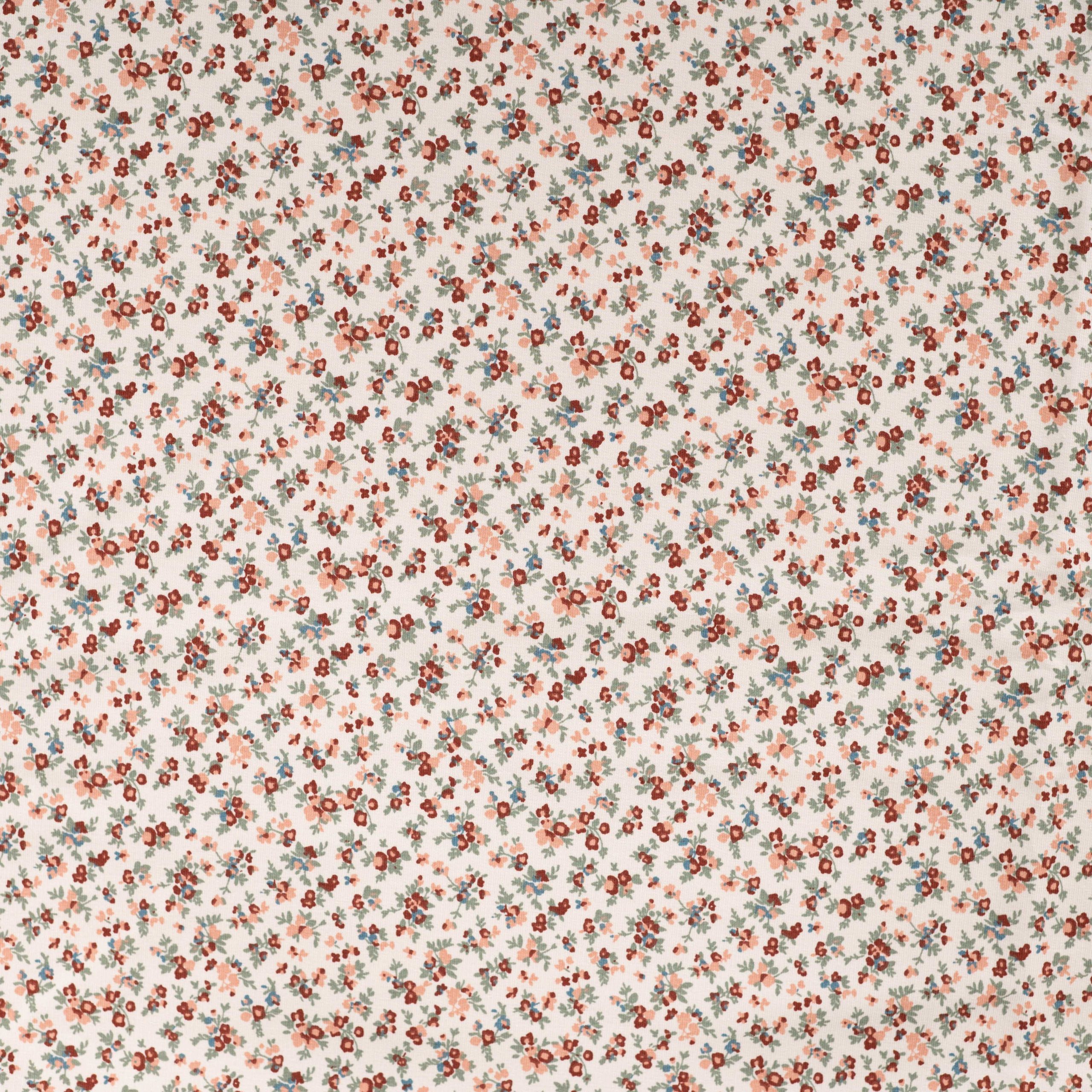 French terry Autumn Ditsy