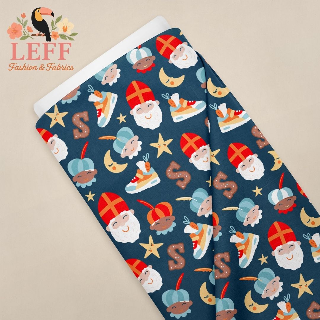 Leff's Petrol Sint Frenchterry (pre order levering eind september)