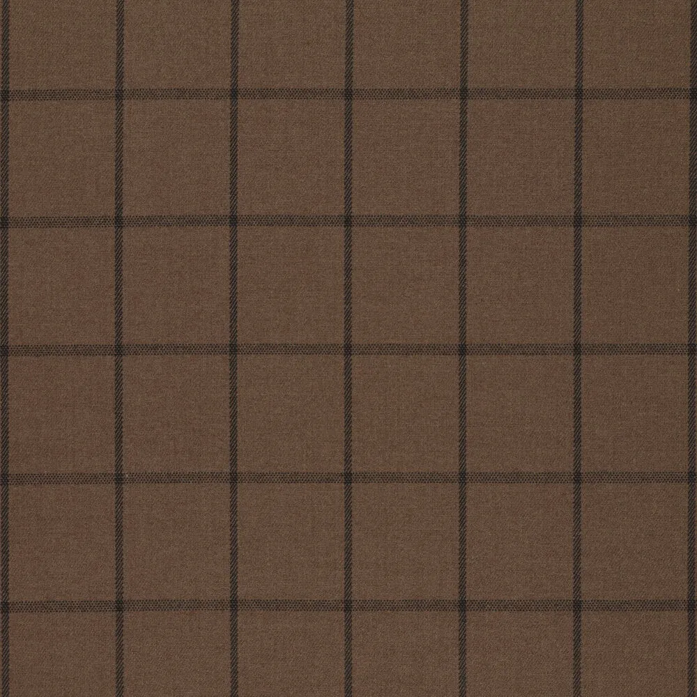 Irvine Checks Dark Brown