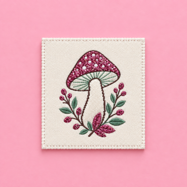Label Magic Mushroom