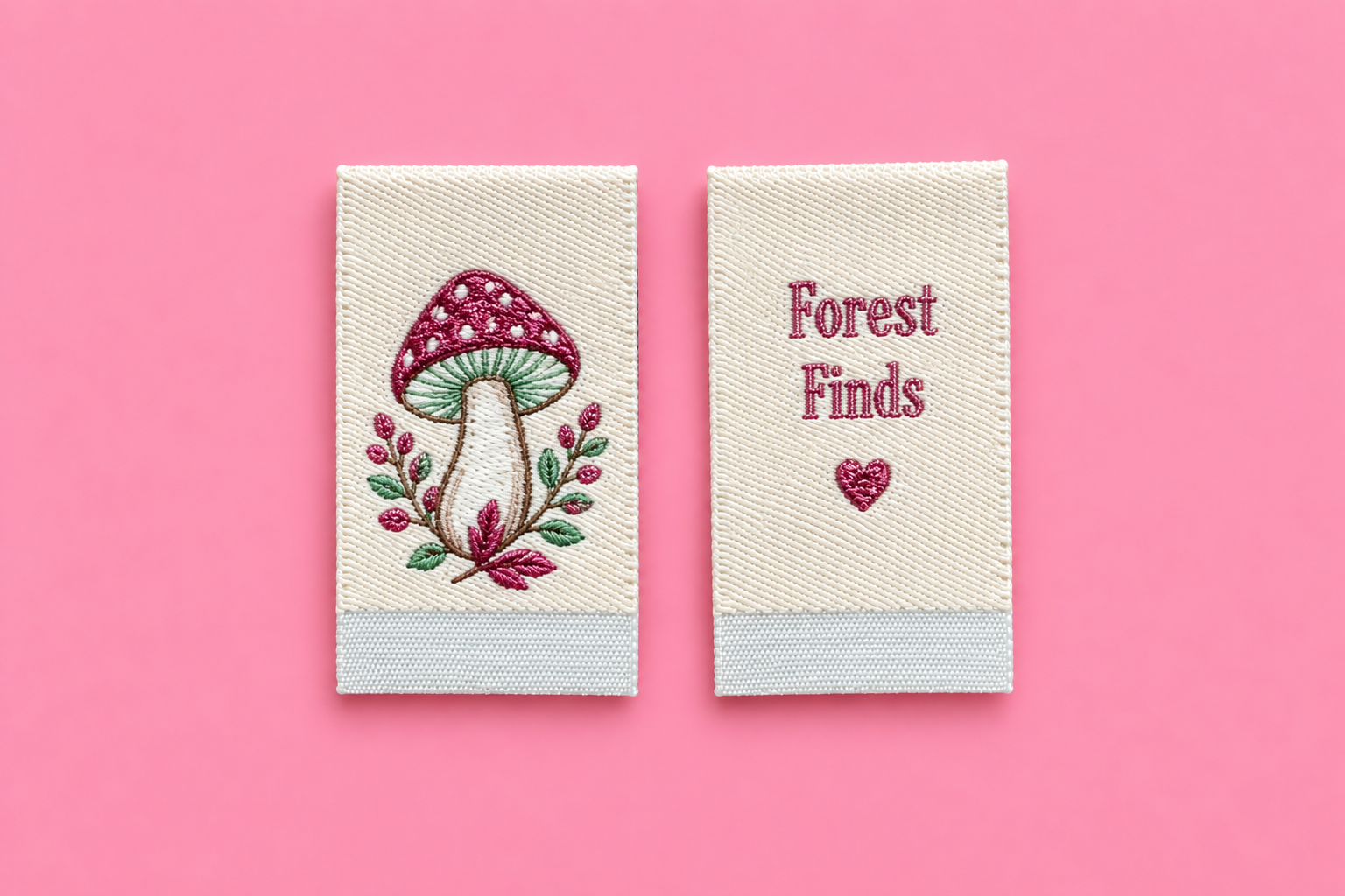 Zijnaadlabel forest finds