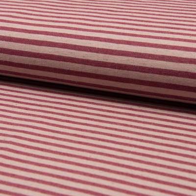 Bamboo Linnen Jersey – Dusty Rose Stripes Afbeelding 2