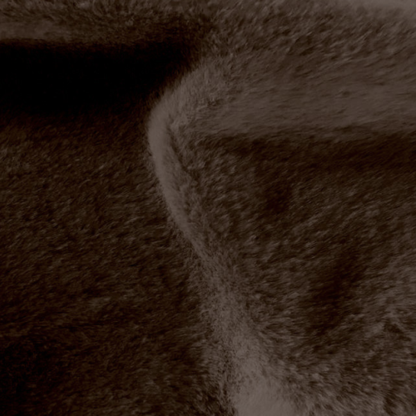 Faux Fur   Dark Chocolate