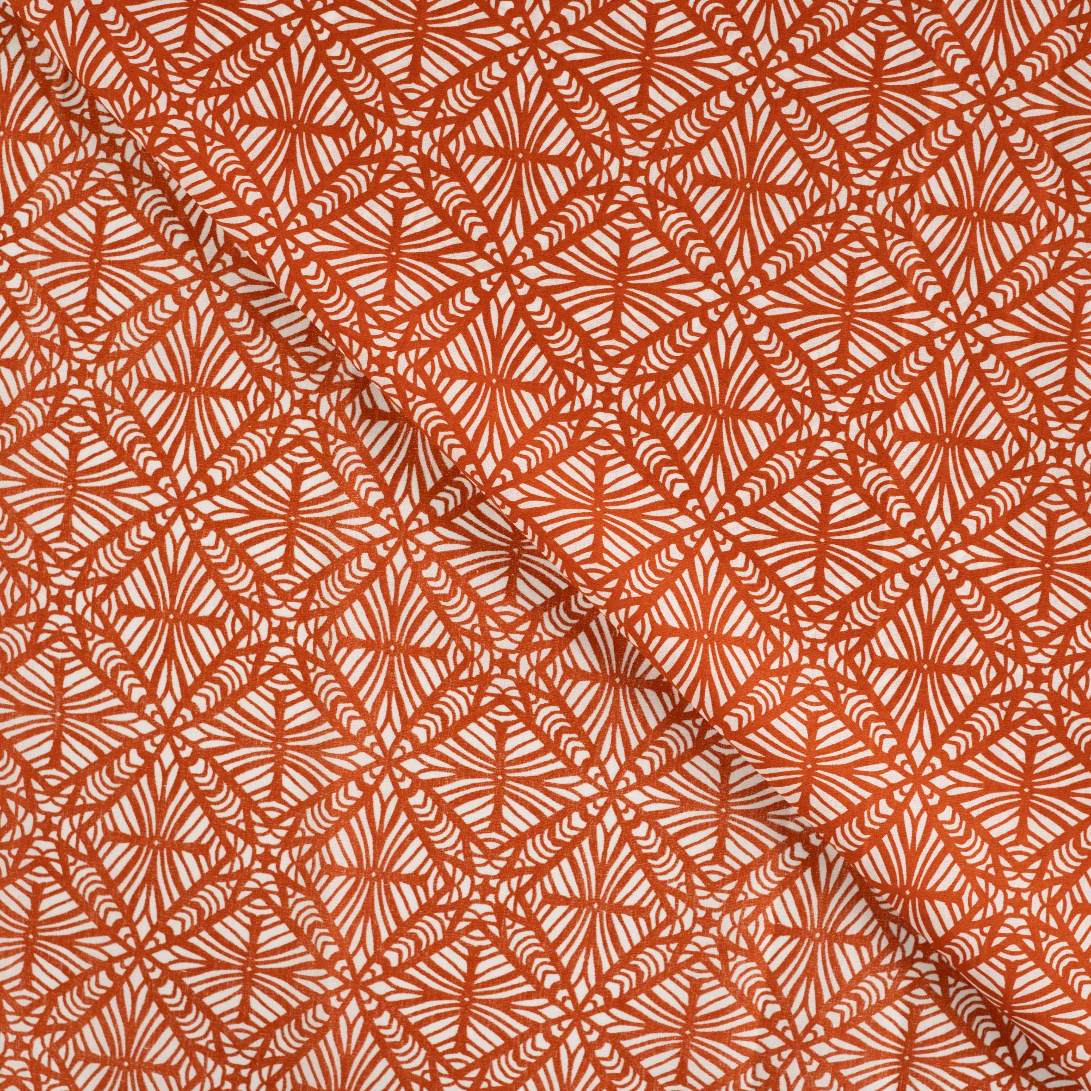 Katoen – Terracotta Tiles Afbeelding 2