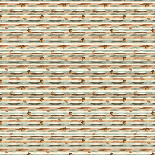 Jersey – Autumn Acorn Stripes