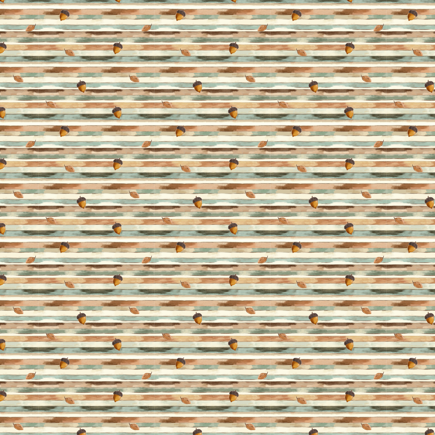 Jersey – Autumn Acorn Stripes