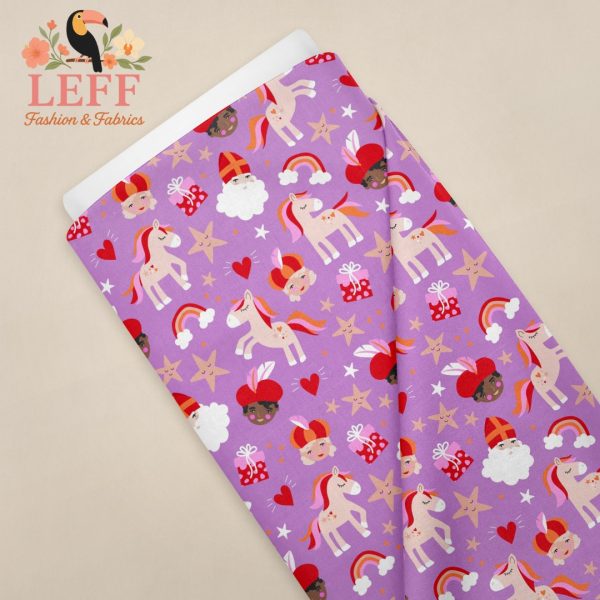 Leff's Frenchterry Sinterklaas Unicorn Party